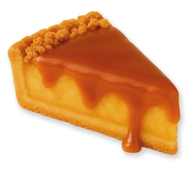 Crumble de Manzana - Tarta crumble de manzana con caramelo